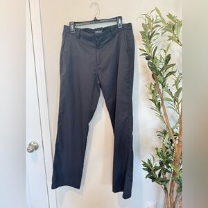 Nike Golf Dark Gray Dri Fit Chinos Sleek Professional Style